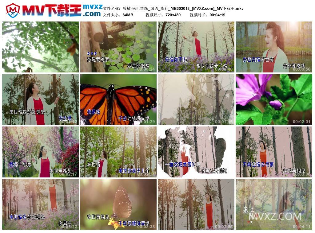 曾敏-来世情缘_国语_流行_MB303018